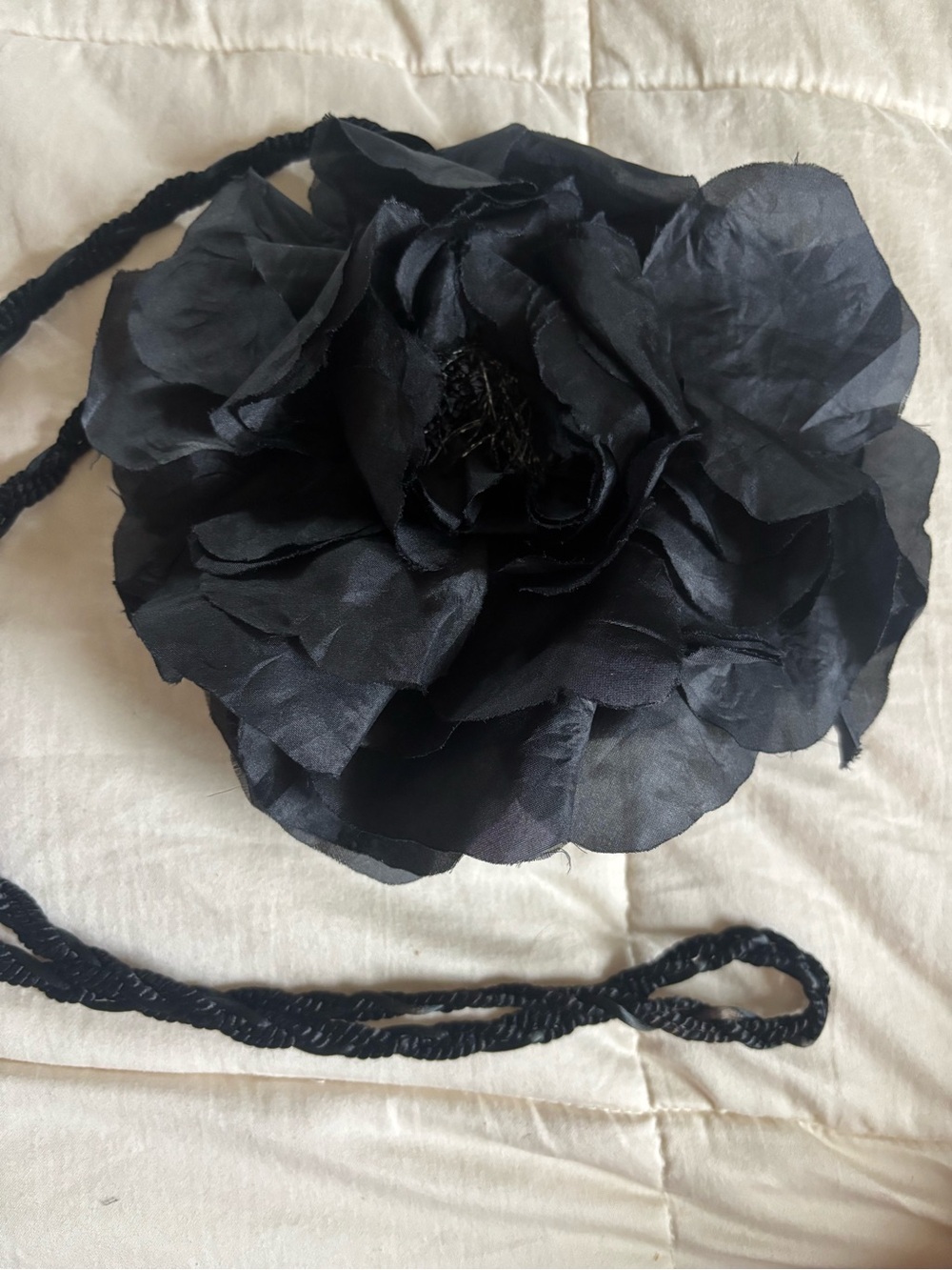Vintage Black Floral Mini Bag - Women Bags Mini Bags